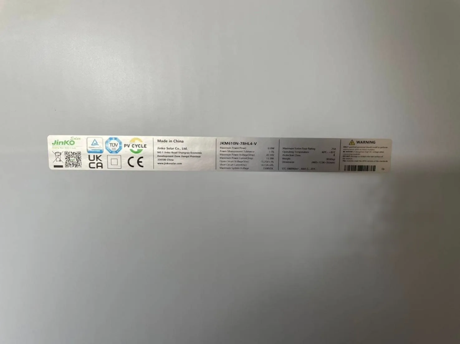 Tier 1 Solar Panel Jinko Monofacial Photovoltaic Module JKM630N-78HL4-V 630W 635W 640W 645W 650W Panou solar