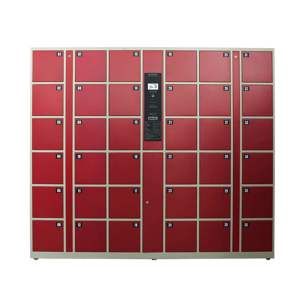 Self Pick up electronic smart cabinet parcel delivery locker for post express