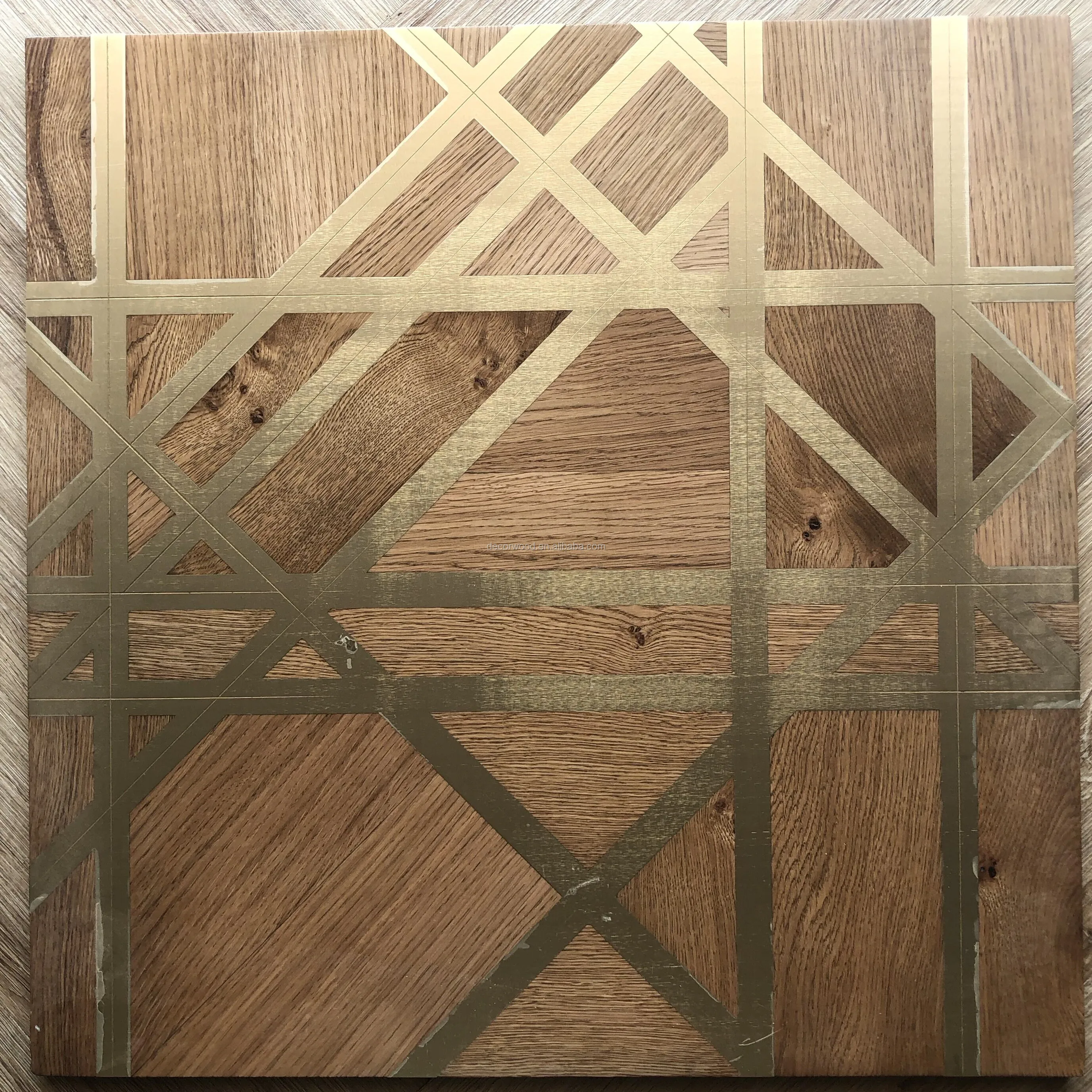 art parquet metal brass inlay metal parquet wood flooring tiles design brass inlay parquet floor