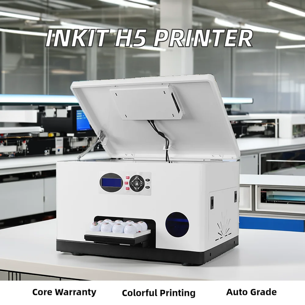 Inkit Cloud Printing H5 Mobile App Golf Ball Inkjet Printer 110V/220V New Small Business Golf Ball Printing Machine