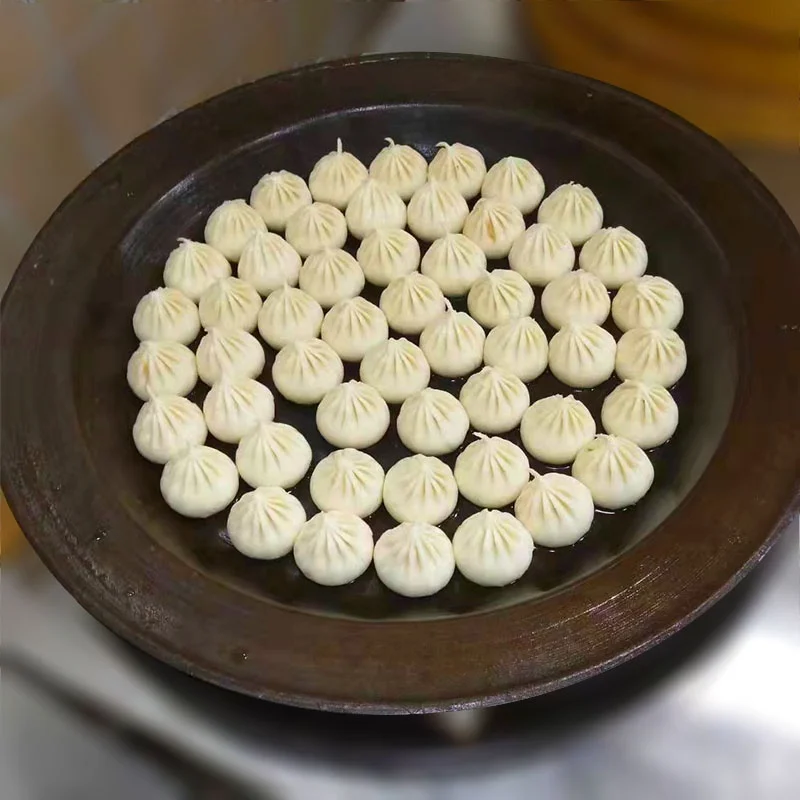 Nepali India Chinese Baozi Momo Making Machine Automatic Nepal Momo Making Machine Colorful Xiao Long Bao Bun Folding Machine