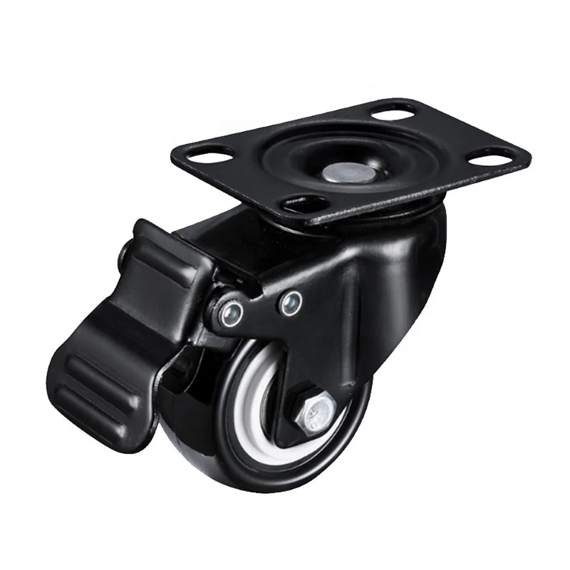 LG Mute Whee Swivel Casters Universal Rolling Furniture Wheels Casters With Brake For chair