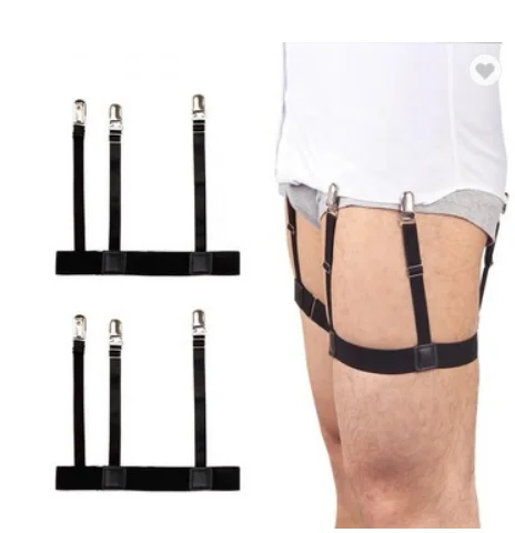 Мужской ремень для рубашки QIYUAN с нескользящей застежкой