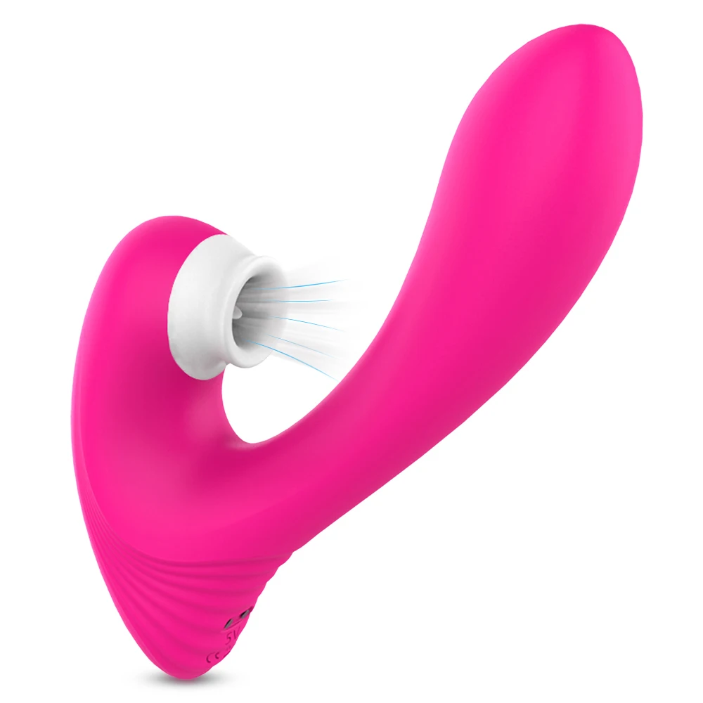 S-HANDE 9 Modes Vibration, Suction Clitoral Sucking Vibrator Sex Toy Soft Silicone Women Number 0.5-1.5 Hours <40 Dbs CN;GUA