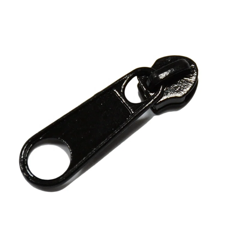  Slider large highly polished zipper metal slider with Zipper for garment