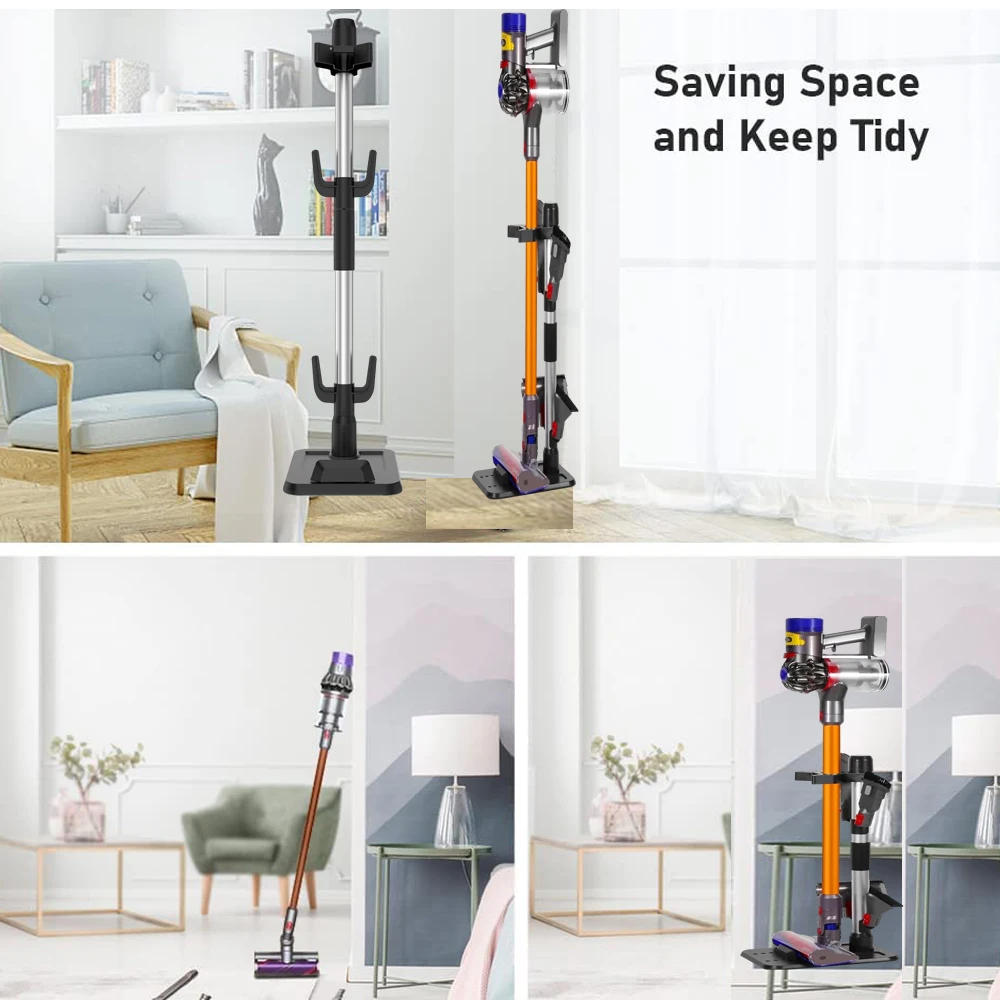 Factory Price Floor Docking Station Metal Organize Vacuum Stand Holder for Dy sons V15 V11 V10 V8 V7 V6 Cordless Vacuum Cleaners