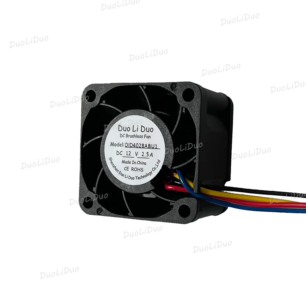 Sanyo 9HVA0412P3J001 DC Fan 40x40x28mm High Speed 38000RPM High Velocity 12v Cooling Fan