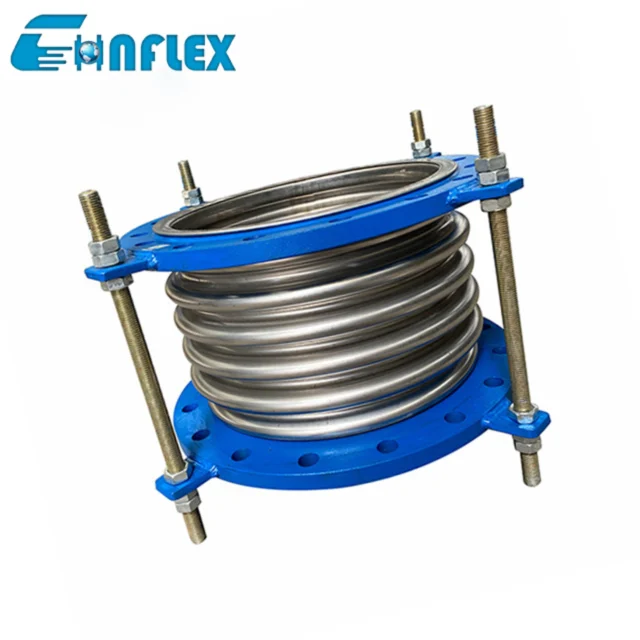 DN100 Metal Bellows Type ANSI,DIN, Carbon steel flange 6.0Mpa Steam Expansion Bellows