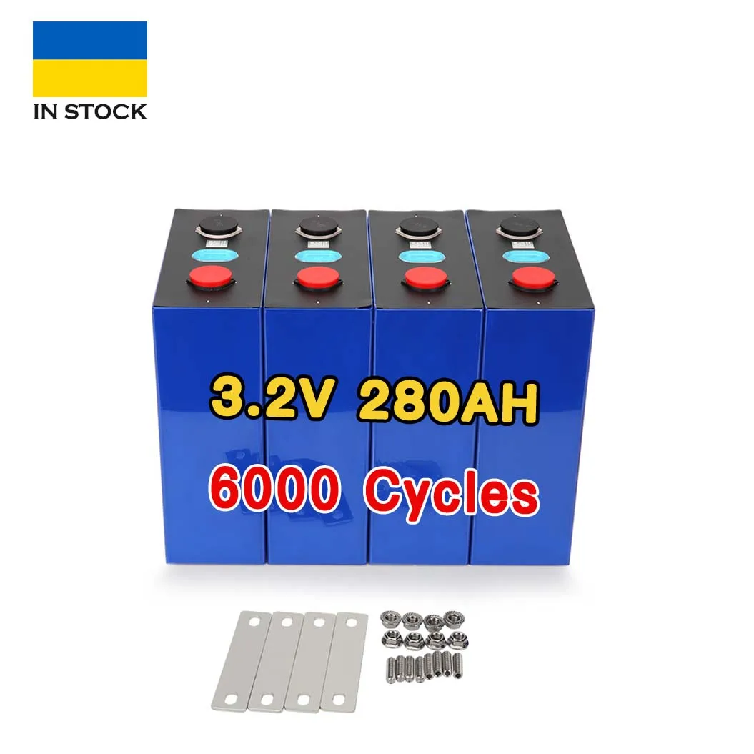 280ah LF280K 6000 циклы Аккумулятор Lifepo4 призматические литий-железо-фосфатные элементы абсолютно новый аккумулятор