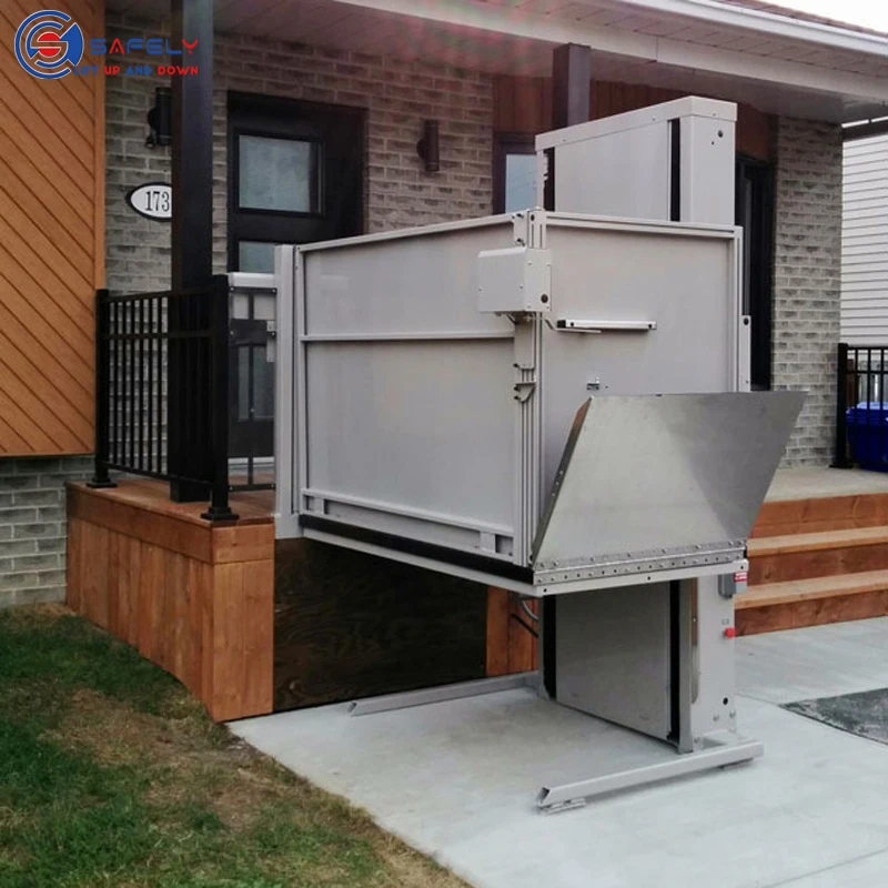 New product 2022 wheelchair lift stairs chair lifts for old people or wheelchair use hydraulic lift
