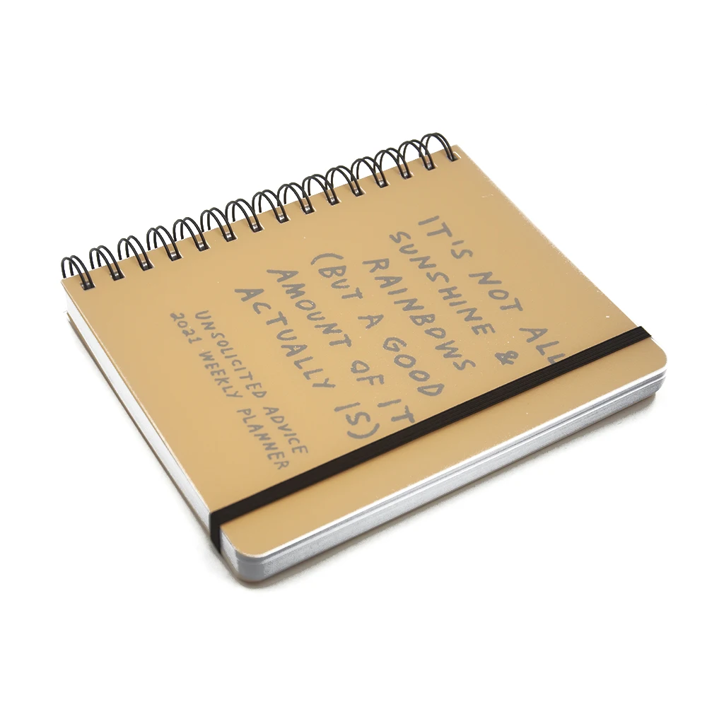 loose-leaf mini pvc&pp a8 ring binders notebook planner cute diary plastic cover school notebook with sleeves