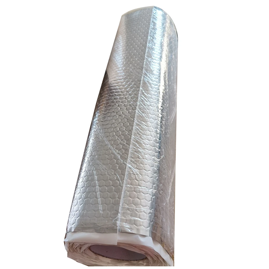 ECO-friendly non-slip muffler pad Butyl rubber aluminum foil sound insulation waterproof shock absorbing pad