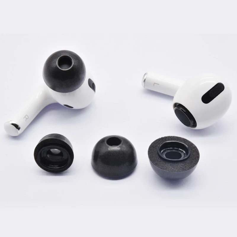 
Noise Isolation Memory Foam Earbuds Bullet Shape Foam Ear tips for Airpods pro 