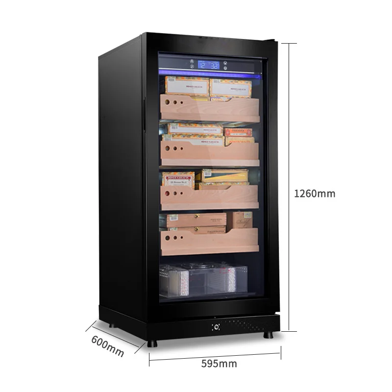 2000 Humidity Temperature Control Fuke Jifeng Verona Lubinski Cigar Cabinet Humidor For Dubai