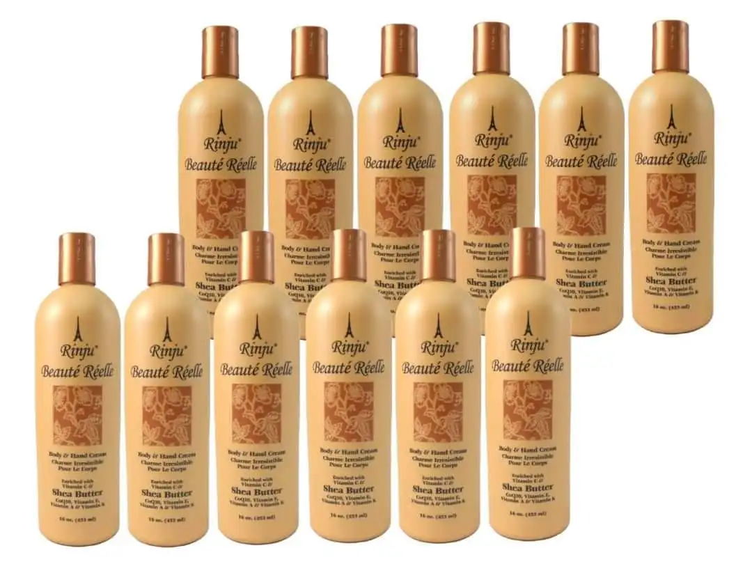 Rinju shea butter  milk smooth skin lightening hand and body lotion beauty cream