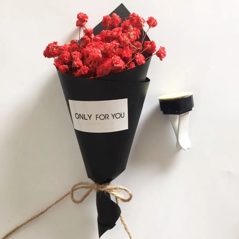 DREA Natural mini dry flowers bouquet rose lavender dried flowers for weddings