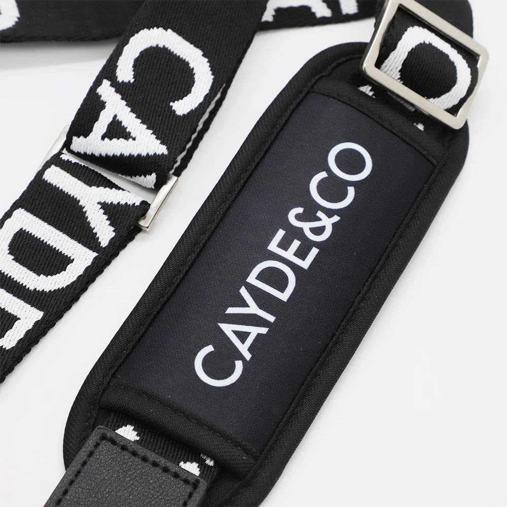 Custom Thick Portable Jacquard Strap Replacement Crossbody Bag Strap Wide Shoulder Strap for Ipad Camera