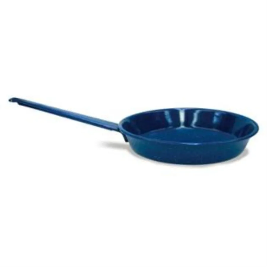 Wholesale Cookware Camping blue Enamel frying pan