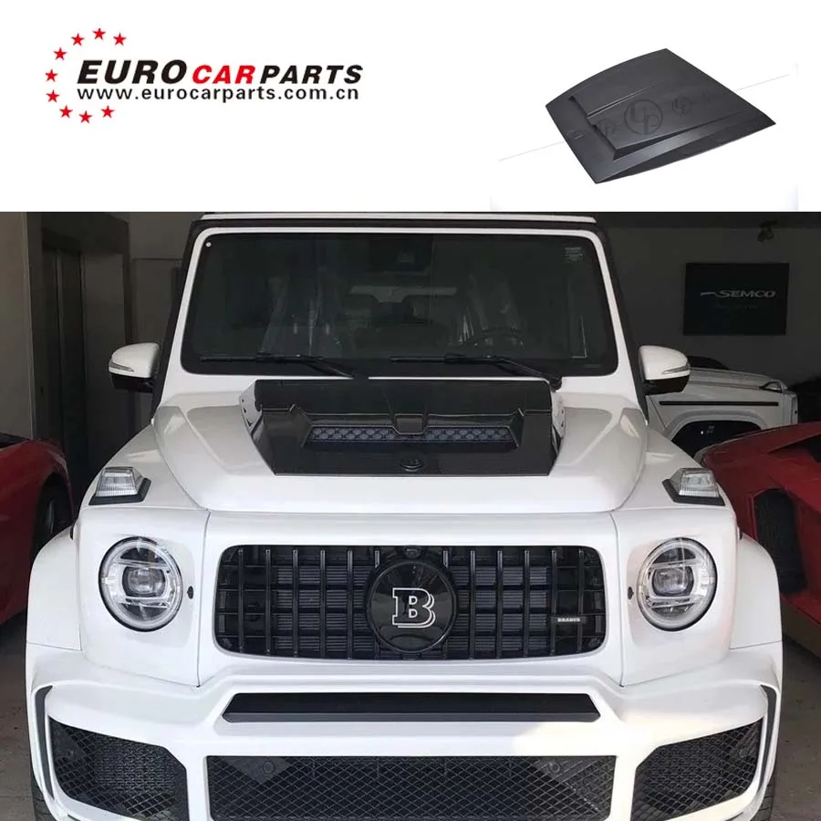 2019 G класс w464 G500 G63 крышка капота для FRP корпуса
