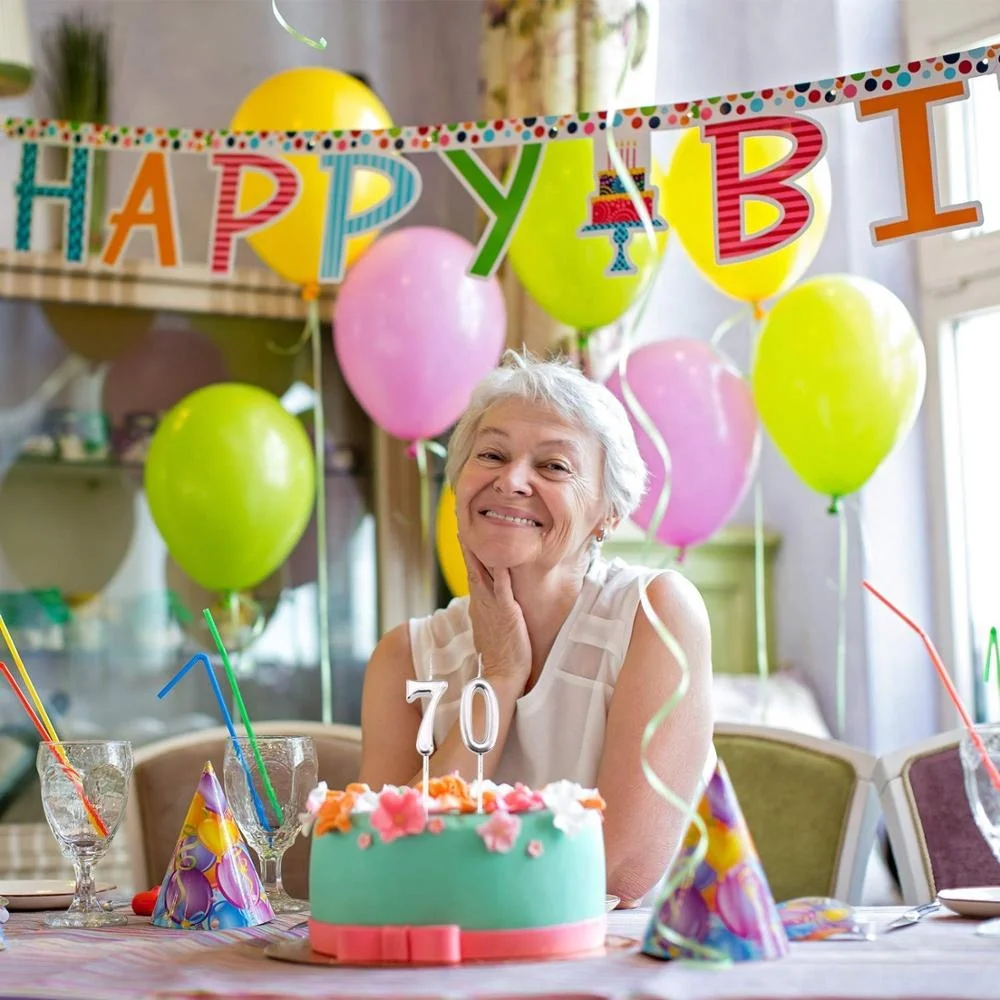 Number 0 1 2 3 4 5 6 7 8 9 candles kids birthday decoration digital candles cake decorations