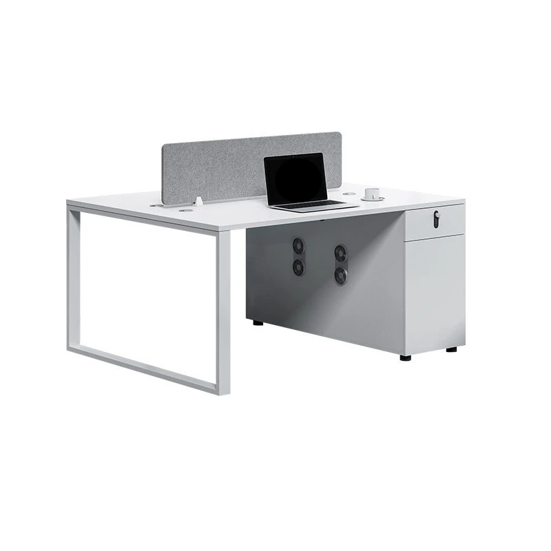 Высококачественная умная современная офисная мебель на 6 человек рабочие столы со стальным металлическим каркасом модульные офисные станции