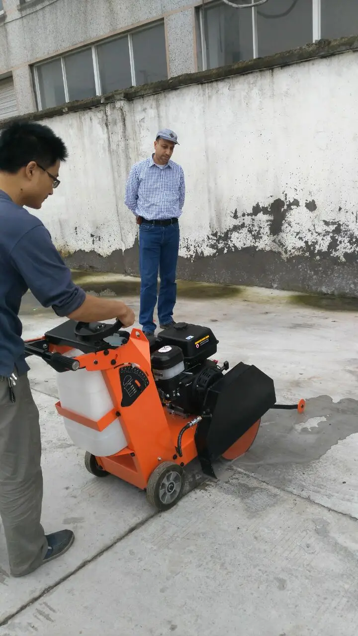 175mm Cutting Depth Asphalt Cutting Machine With Kohler  engine(JHD-400)