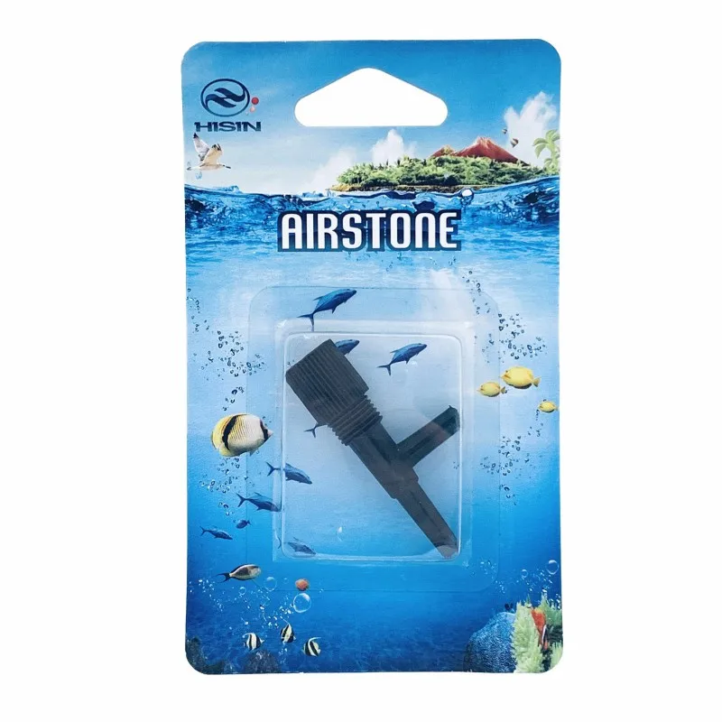 HISIN TJ4-1 In bulk Aquarium Air Pump Accessories Plastic Water Flow Air Control Valve Aquarium Check Valve