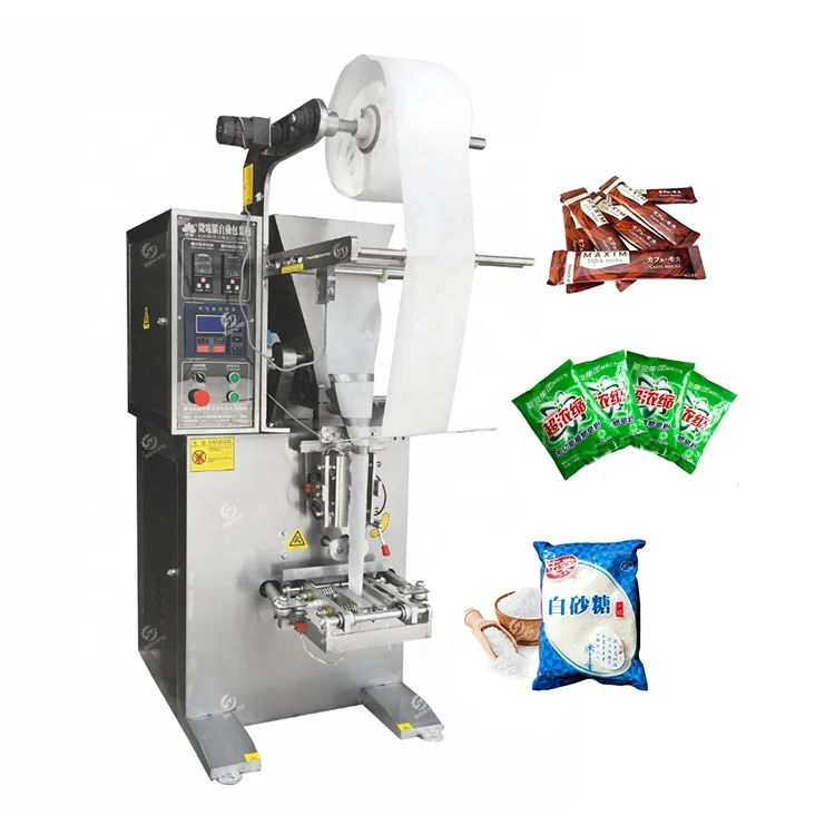 Automatic cassava wheat flour maize corn plantain turmeric powder weighing packing machine