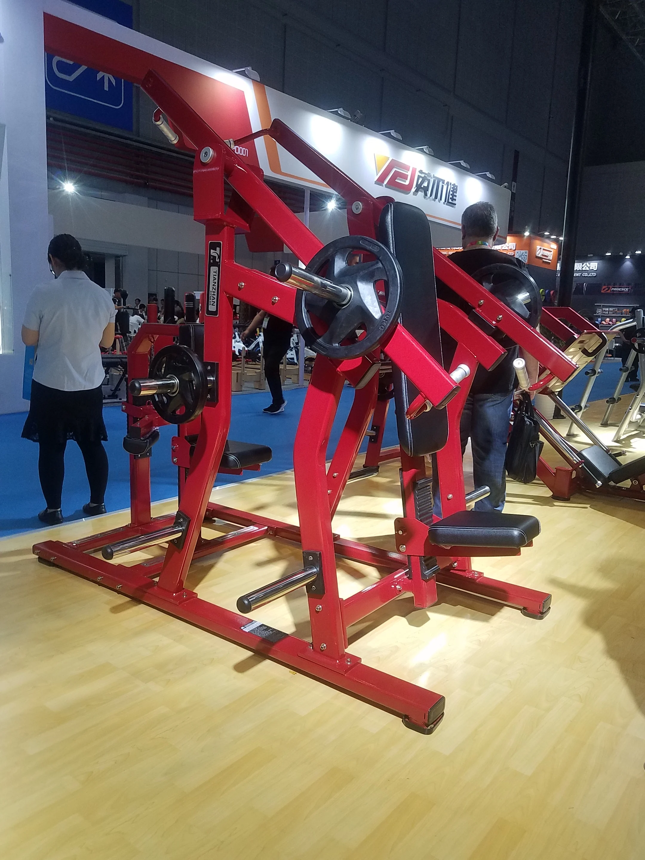 Dezhou TZ-8128 hammer оборудование для тренажерного зала увеличения прочности икры на