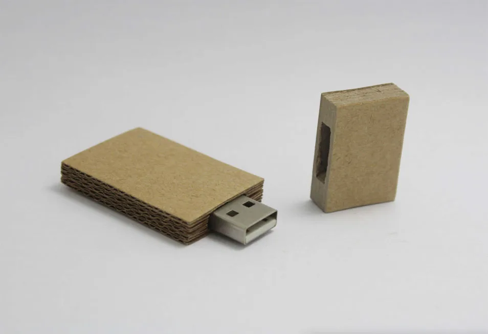 Eco-friendly Paper Shape Wooden USB Flash Drive 1GB 4GB Paper Shape USB Flash Drive Wooden USB Flash Drive 2.0 3.0