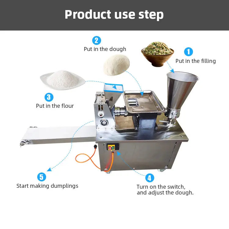 Factory China Automatic Dumpling Samosa Making Machine