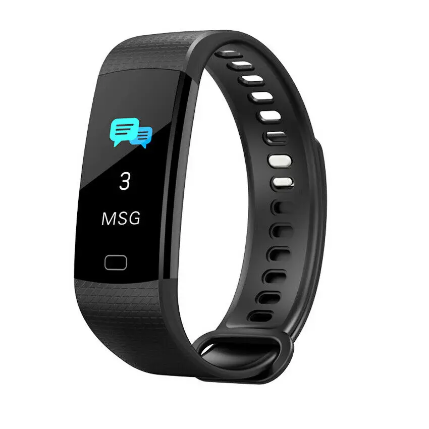 Water Resistant Sport Blood Pressure Heart Rate Monit T500 Y5 Smart Watch for ios Android