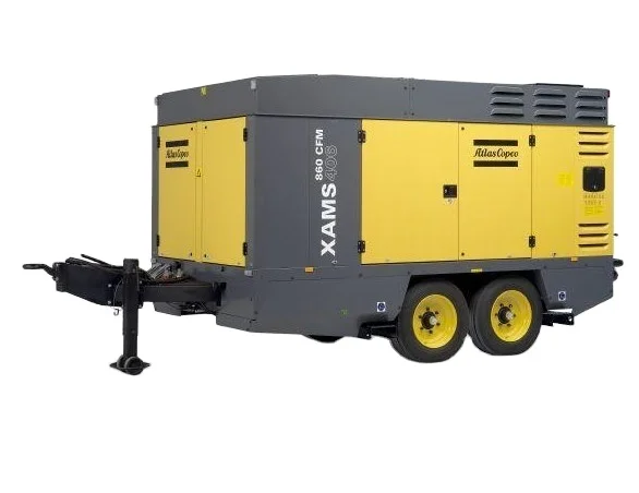 Atlas Copco Portable Screw Air Compressors XAMS 496