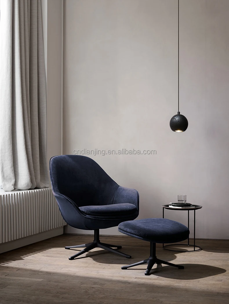 Tpstar Lighting black cement modern lamp pendant light chandelier ceiling light