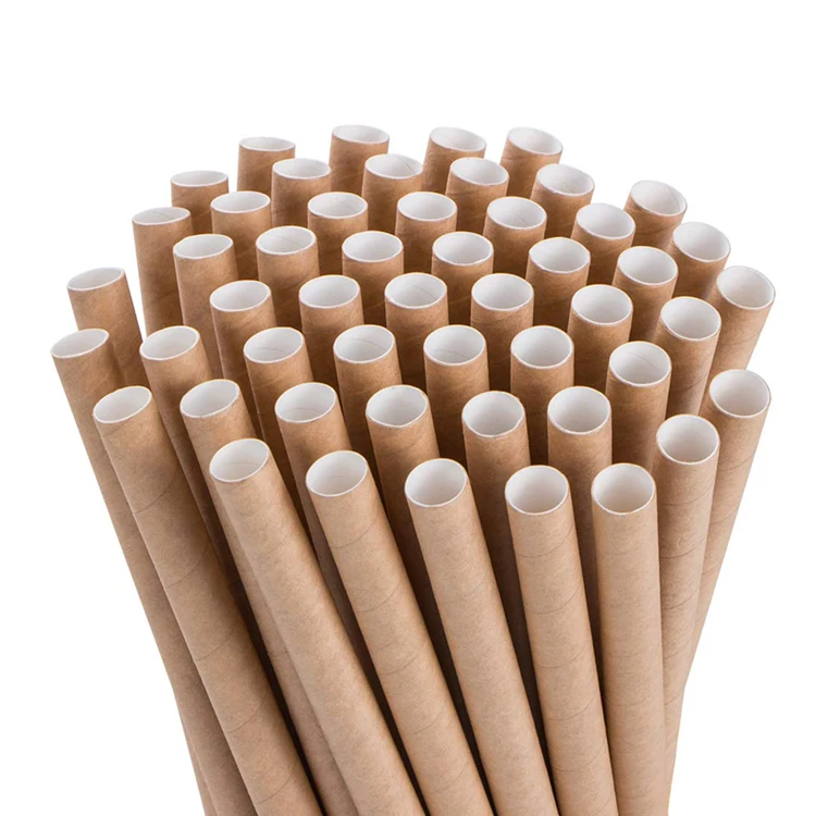 Китай, одноразовый дизайн, оптовая продажа, биоразлагаемая бумага 10 мм, соломинка, пищевой клей, питьевые соломинки из сумасшедшей конопли