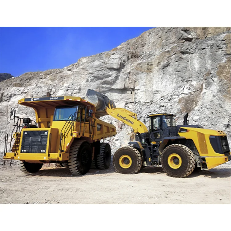 Liugong Large Capacity Mining Truck DW90A Off Road Dump Truck With 60 Ton Capacity