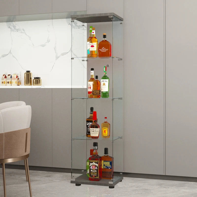Room Glass Showcase Shoe Glass Cabinet DisplayStone Jewellery Display Stand Glasses Living Showcase Design With Glass Doors