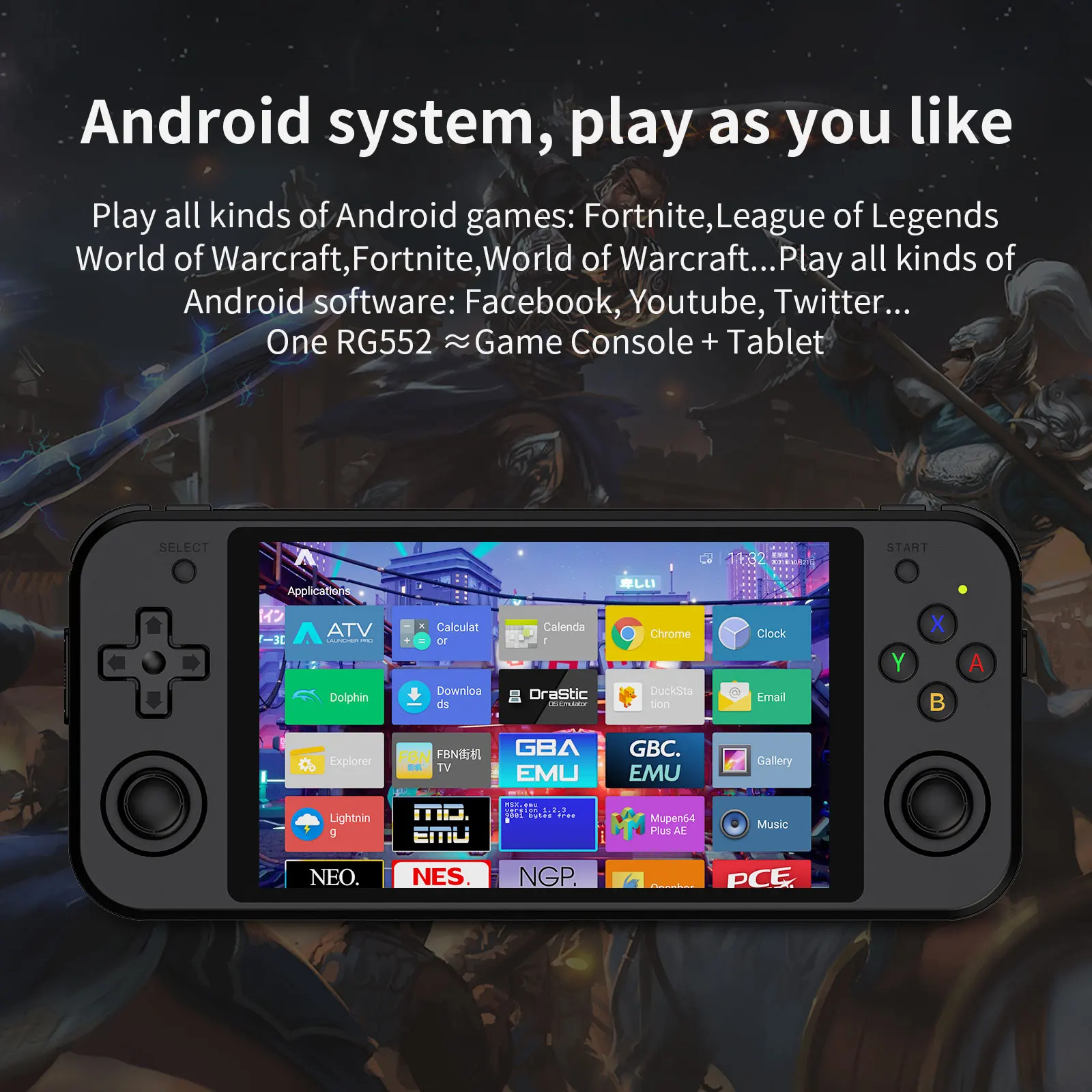 Ручной игровой плеер Anbernic
