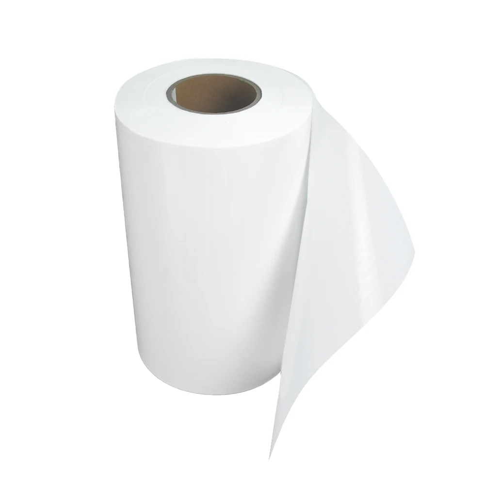 Milky White 100 Micron Polyester Pes Hot Melt Adhesive Film For Patch