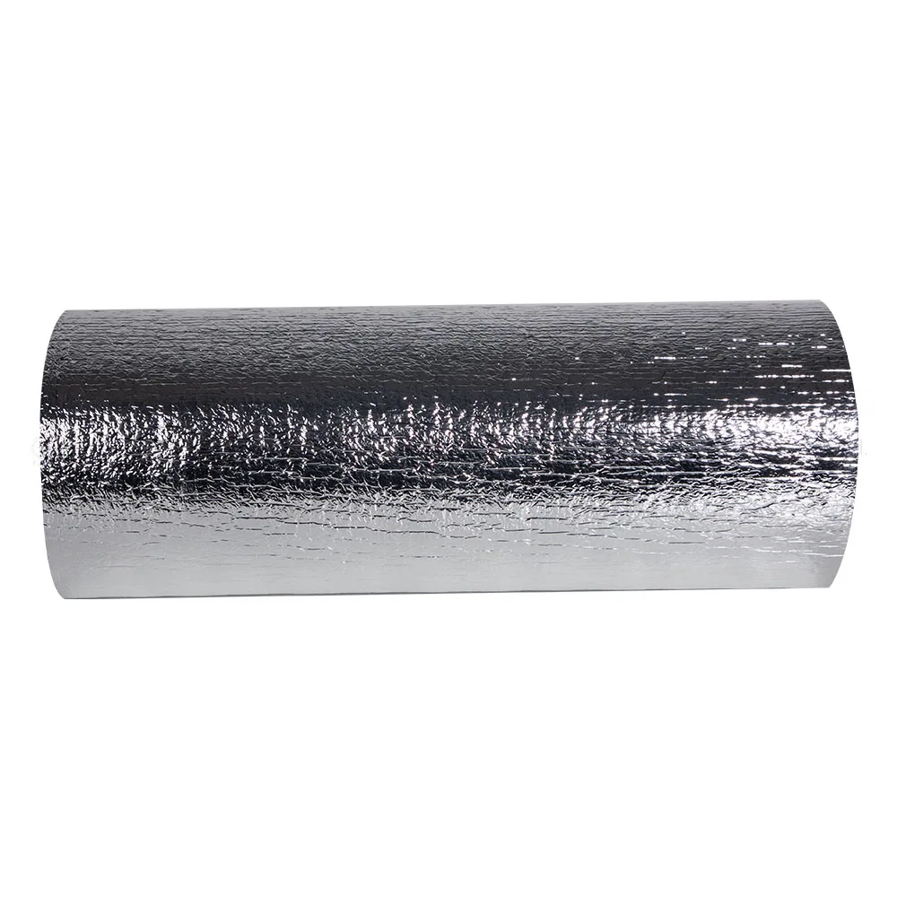 Aluminium Coated XPE/PE Foam Insulation Sheet 3mm 5mm 8mm customized Roof Heat Insulation