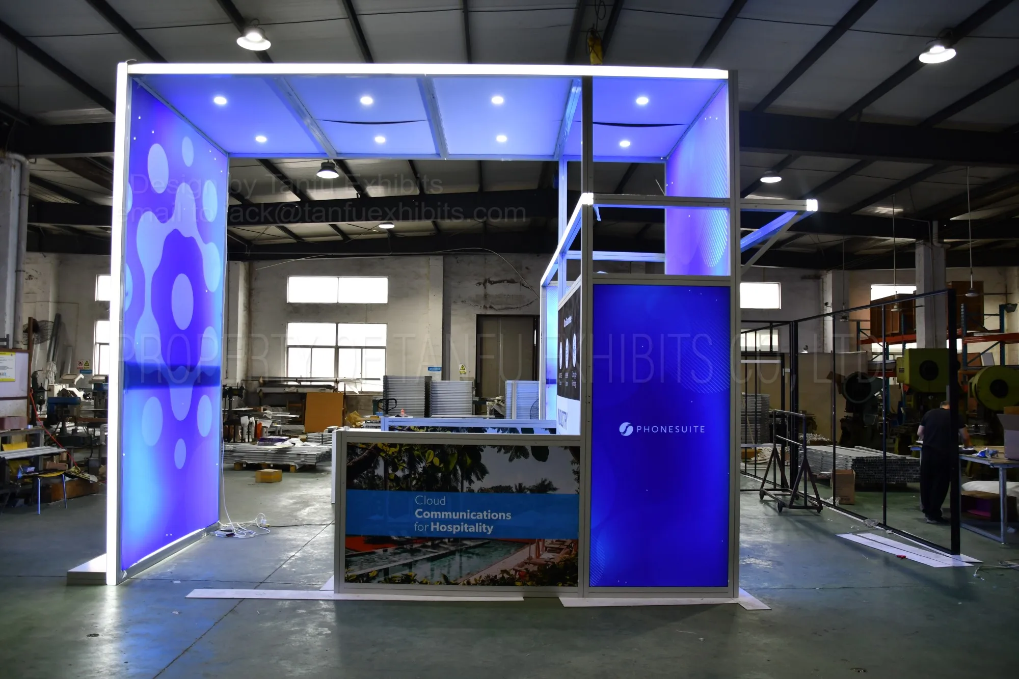 ODM Manufacturer Exhibition Show Booth for Trade Show or Expo