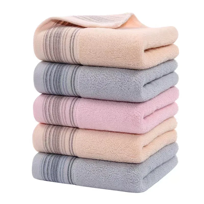 Luxury Plain Face Hand Hotel Bath Towel Hotel Washcloth 100% Cotton Face Towel