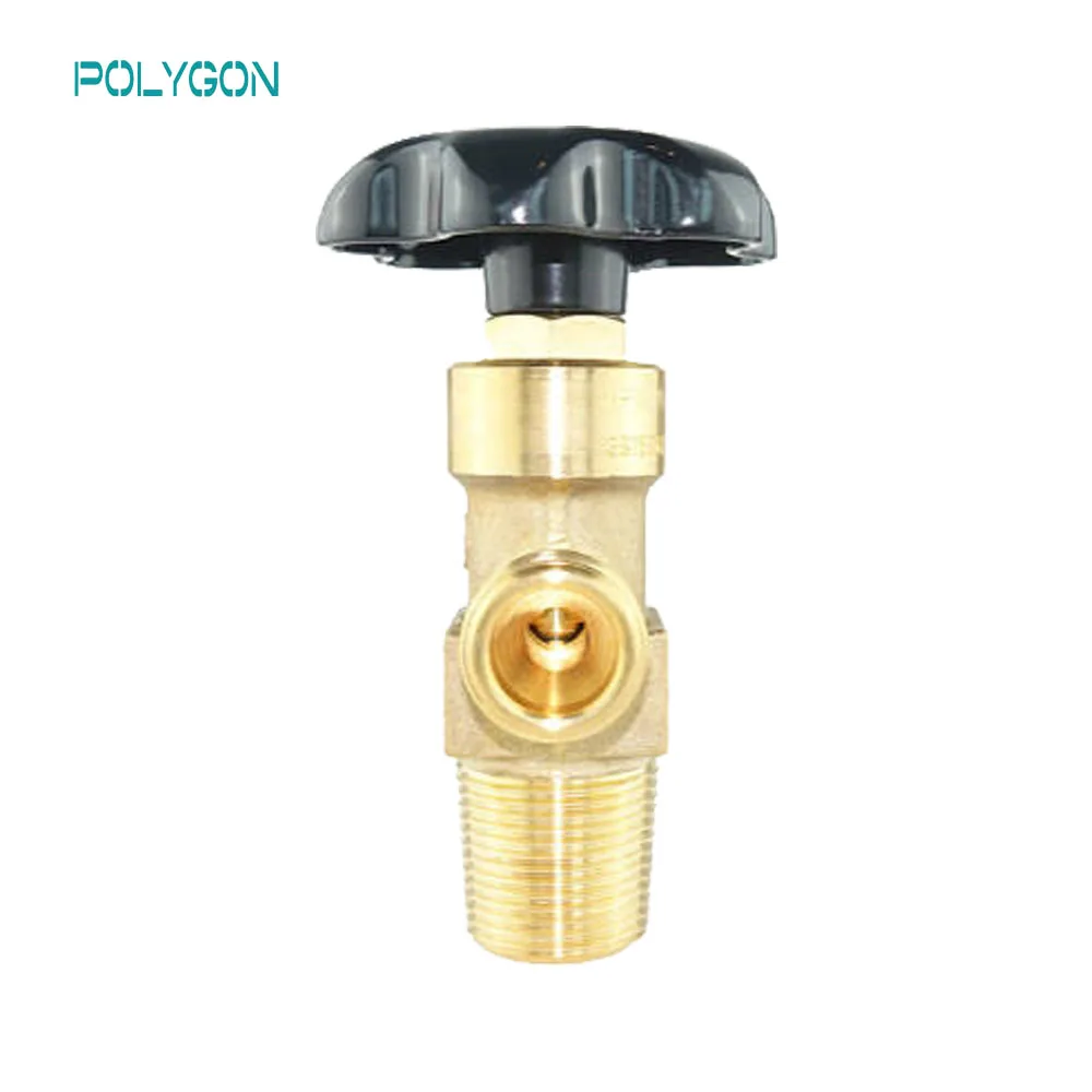 high quality QF Series QF-2A High Pressure brass Flow Control carbon dioxide CO2 Industrial gas Cylinder valve
