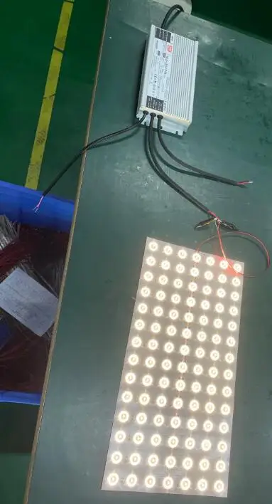 CRI95 светодиодный лист 24 В pcb модуль холодный белый чистый 6000 К светодиодная бумага Светодиодная панель белого цвета