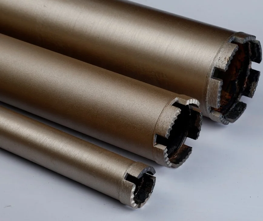 wet  drilling Diamond segment welding hole saw drilling diamond core drill bit