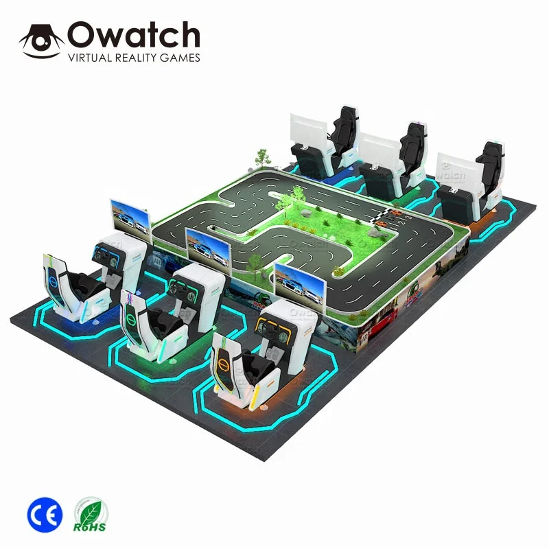AR racing augmented reality mini car racing track reality augmented game machine