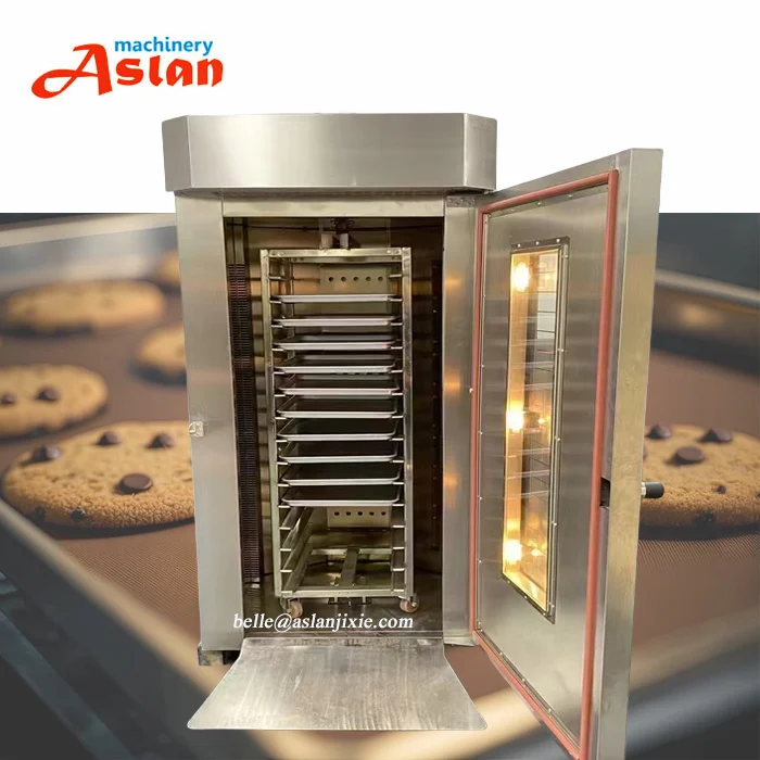 Electric Gas Heating Biscuit Croissant Baking Oven Machine Small Model Chicken Baking Rotary Oven