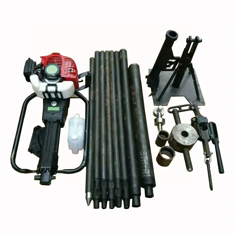 New popular product simple operation QT-2S impact earth extraction drilling rig water well drilling rig