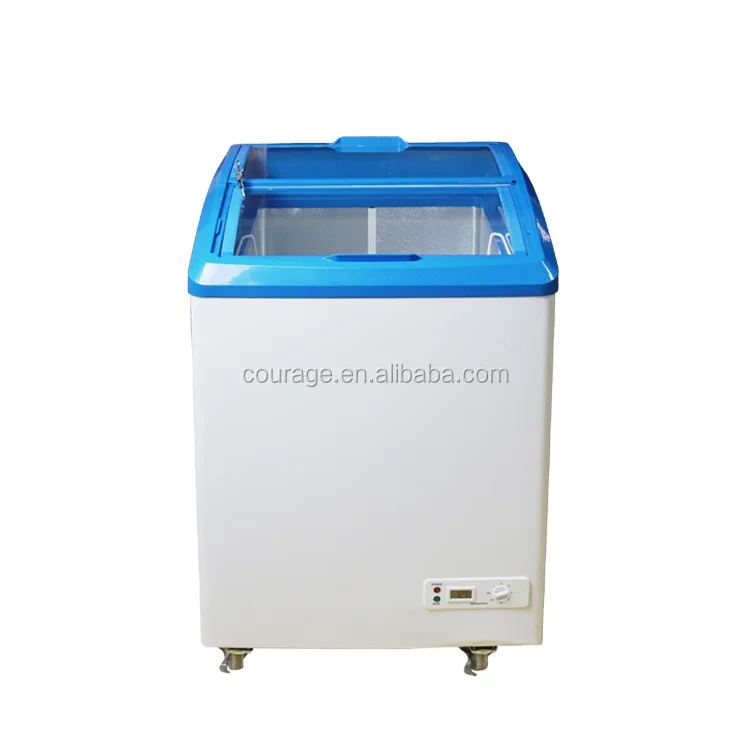 DC/AC 220-240v/ 12-24v SD-168L 12v ice cream mini freezer 220V