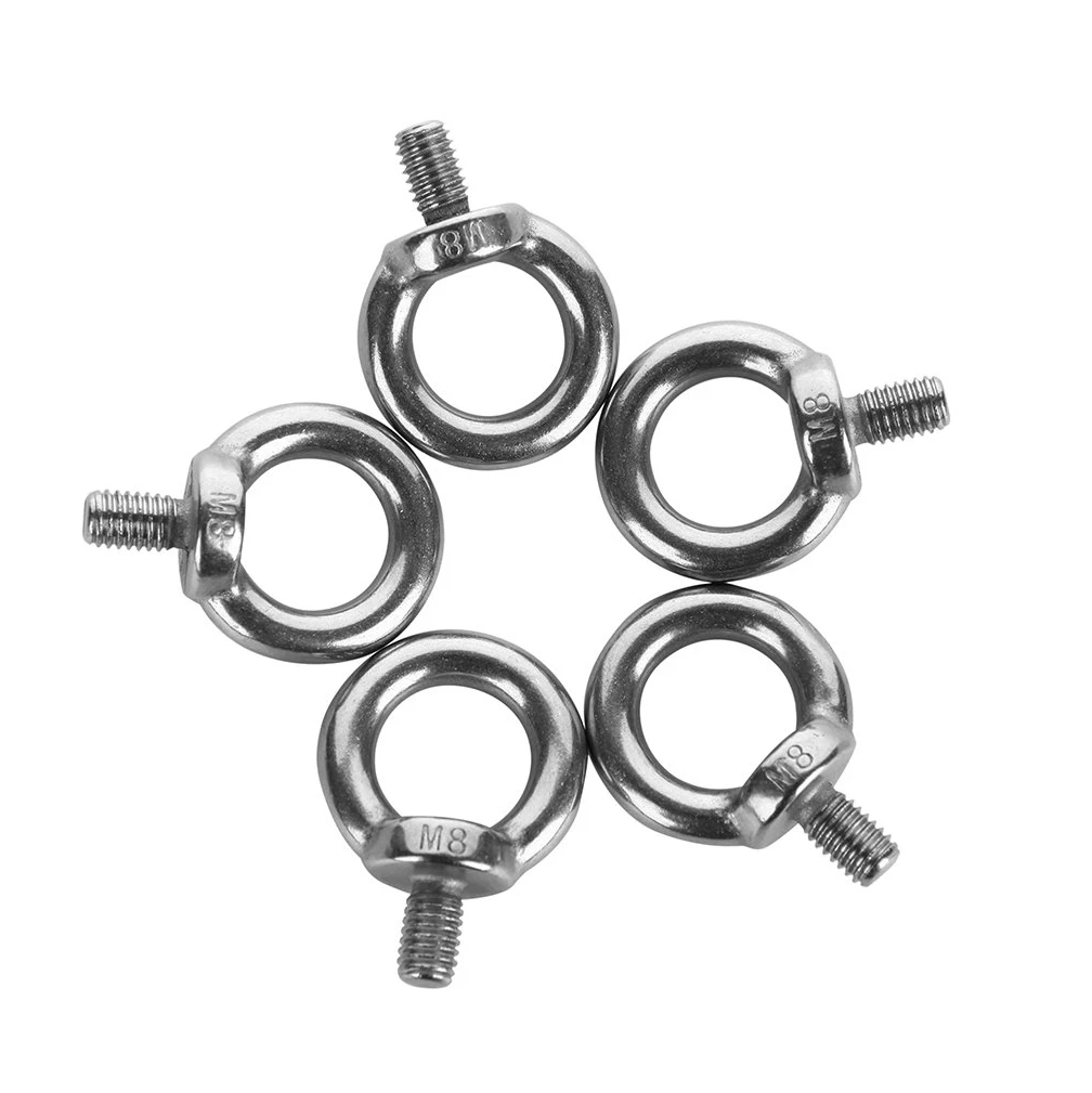 Hot seller  DIN 580 Eye Bolt Galvanized Lifting Ring Shoulder Eye Bolt carbon steel stainless steel